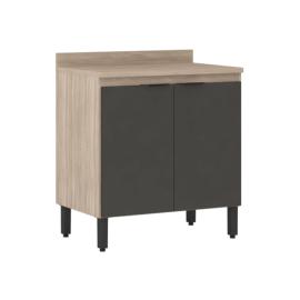 BAJO MESADA 0.80 - AVENA TOUCH/GRIS