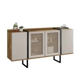 BUFFET CARICIA  C/TELA NORONHA/BLANCO (2BULTO)