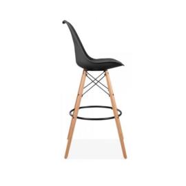 BUTACA EAMES ALTA NEGRA-(OCHG-1501B)