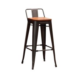 BUTACA TOLIX ASIENTO DE MADERA***