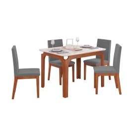 COMEDOR MARINA 4 SILLAS 36246.8222 MESA 36191.222
