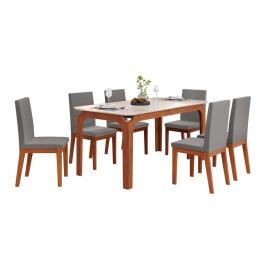 COMEDOR MARINA 6 SILLAS 36246.8222 MESA 36190.222