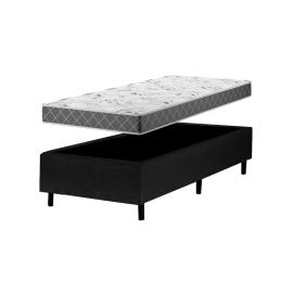 CONJUNTO COLCHON SOMMIER XADREZ 1 PLAZA 78CM