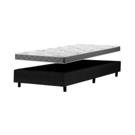 CONJUNTO COLCHON SOMMIER XADREZ PLAZA Y MEDIA 110CM