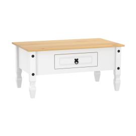 MESA DE CENTRO BLANCA
