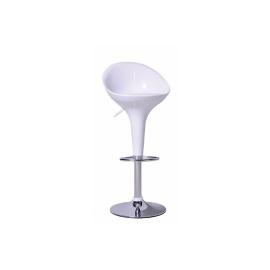 (BSWX-B03)BUTACA ETNA  ALTA DE ACRILICO BLANCA
