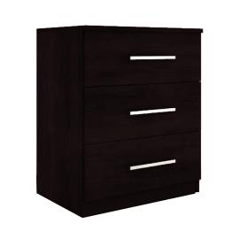 (CP03BL)-MESA DE LUZ 3 CAJ. BLACK