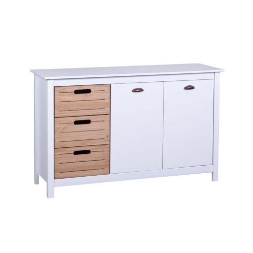Aparador 2 Puertas 3 Cajones Combinado 100% Madera