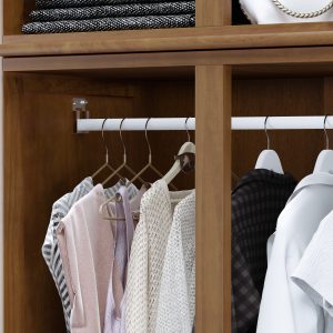 Ropero Placard 8 Puertas 3 Cajones Con Espejos 100% Madera - Imagen 5