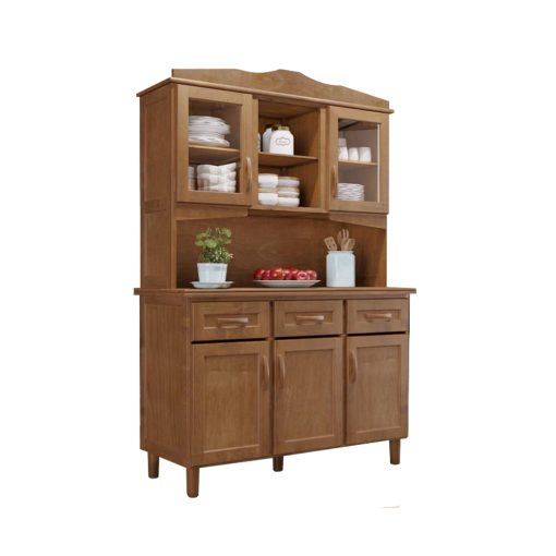Kit De Cocina 5 Puertas 3 Cajones 100% Madera Línea Clásica