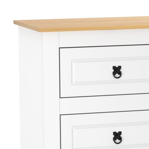 Comoda 6 Cajones Linea Mexicana Cajonera Para Dormitorio E1634 - Imagen 2