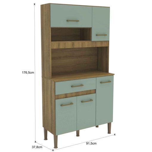 Mueble De Cocina Kit Completo Ana 90 cm - Imagen 4