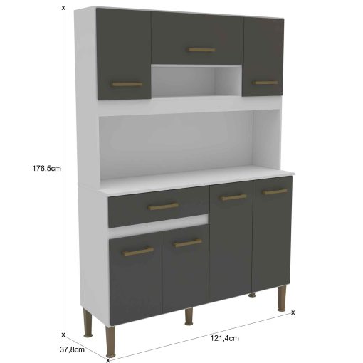 Mueble De Cocina Kit Completo Ana 120 cm - Imagen 4
