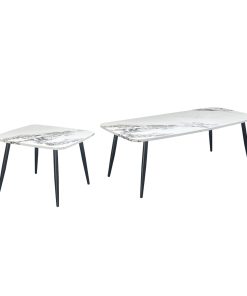 Mesa De Centro Mesa De Apoyo Patas De Metal Living Set
