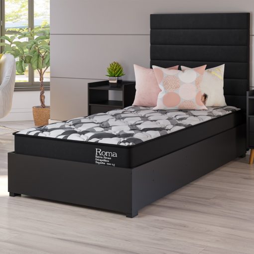 Colchon 1 Plaza 100% Espuma D28 Y Eps 19cm De Altura - Imagen 2