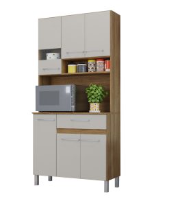 Kit De Cocina 6 Puertas 1 Cajon Off White