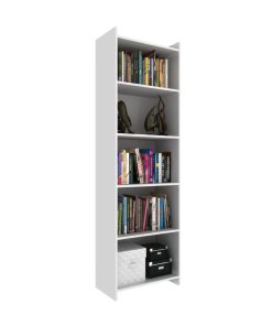 Biblioteca Estanterias 4 Estantes Sin Puertas Blanco 700