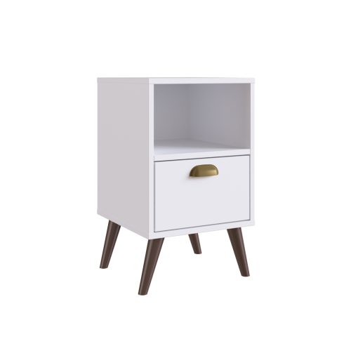 Mesa De Luz Living Dormitorio 1 Cajon Auxiliar Mesita