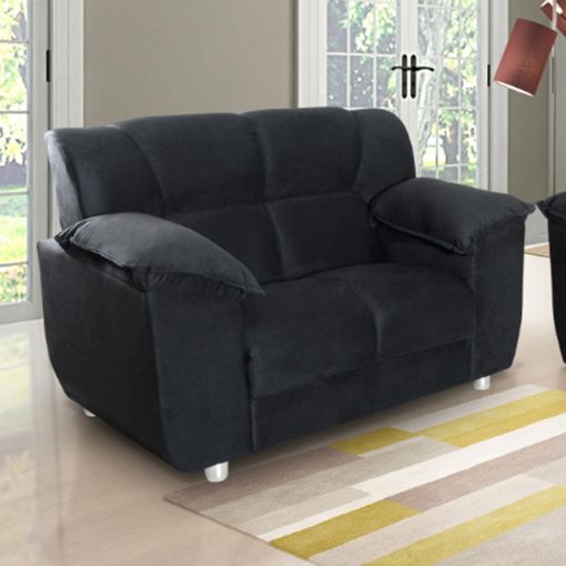 Juego De Living Sofa 2 Y 3 Cuerpos Tapizados En Tela - Imagen 2