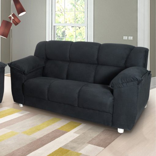 Juego De Living Sofa 2 Y 3 Cuerpos Tapizados En Tela - Imagen 3