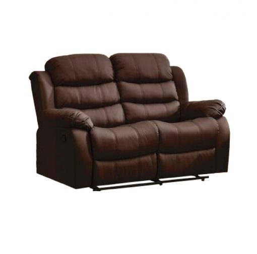 Sillon 2 Cuerpos Sofa Reclinable En Pu Living