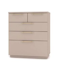 Comoda Cajonera Mdp 5 Cajones Triadores Metalicos Modernos