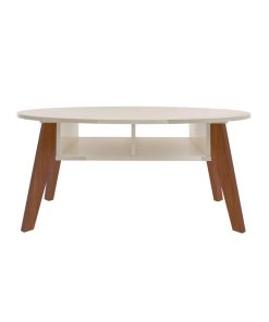Mesa De Living Mesa Ratona Comedor Estilo Nordico Mdp Cedro