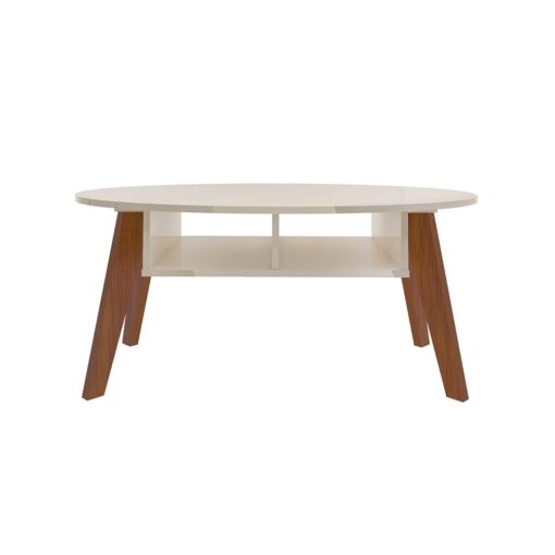 Mesa De Living Mesa Ratona Comedor Estilo Nordico Mdp Cedro