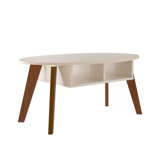Mesa De Living Mesa Ratona Comedor Estilo Nordico Mdp Cedro - Imagen 3