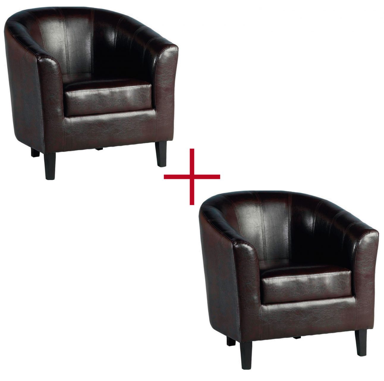 Butaca Sillon Sofa Poltrona Living Comedor Negro Bahia