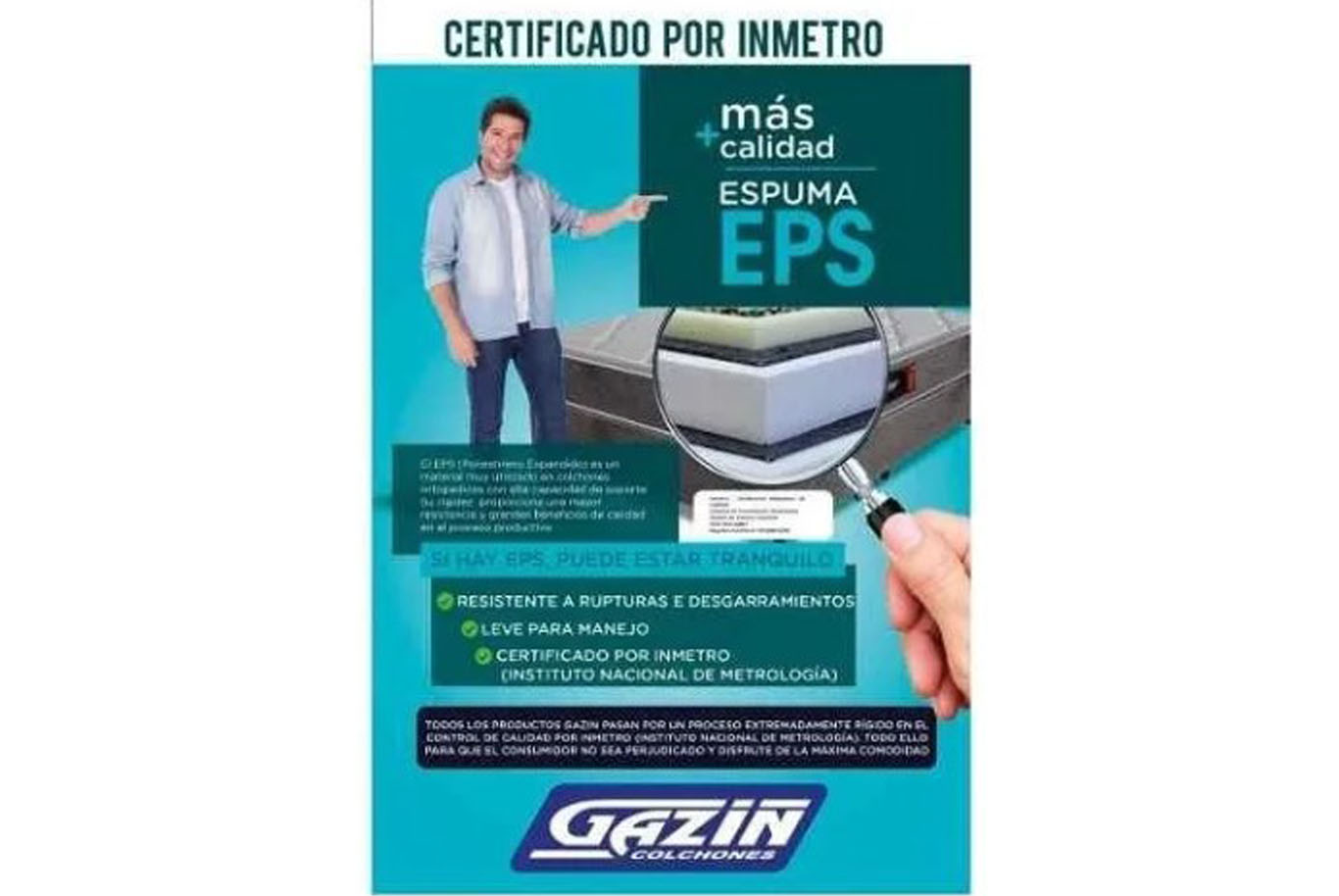 Colchón 2 Plazas Excelsior 1.40 - Imagen 5