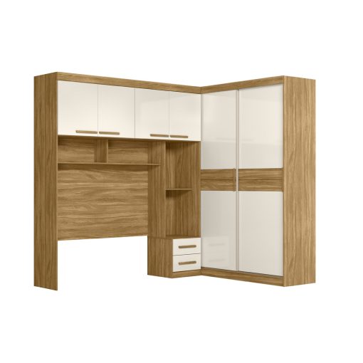 Ropero Placard Respaldo Dormitorio 2 Puertas Corredizas