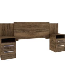 Respaldo Cabecera Mesas De Luz Sommier Colchon Dormitorio