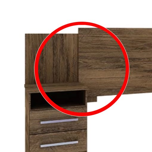 Respaldo Cabecera Mesas De Luz Sommier Colchon Dormitorio - Imagen 4