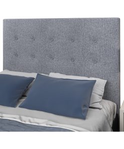 Respaldo Somier Cama 2 Plazas Imperial 1.40 Dormitorio Lino