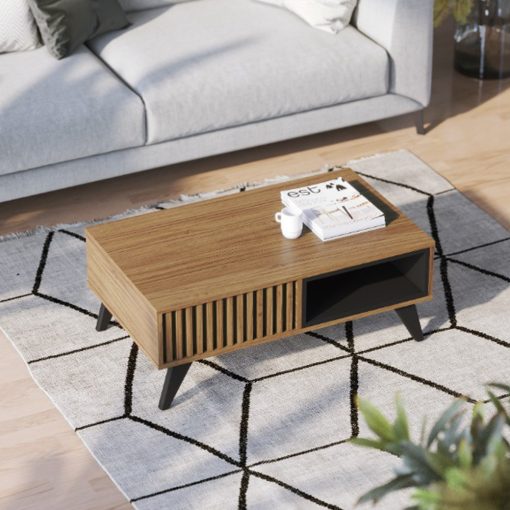Mesa De Living Mesa Ratona Living Comedor Minimalista Jeri - Imagen 3