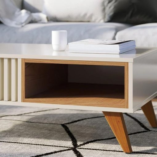 Mesa De Living Mesa Ratona Living Comedor Minimalista - Imagen 4