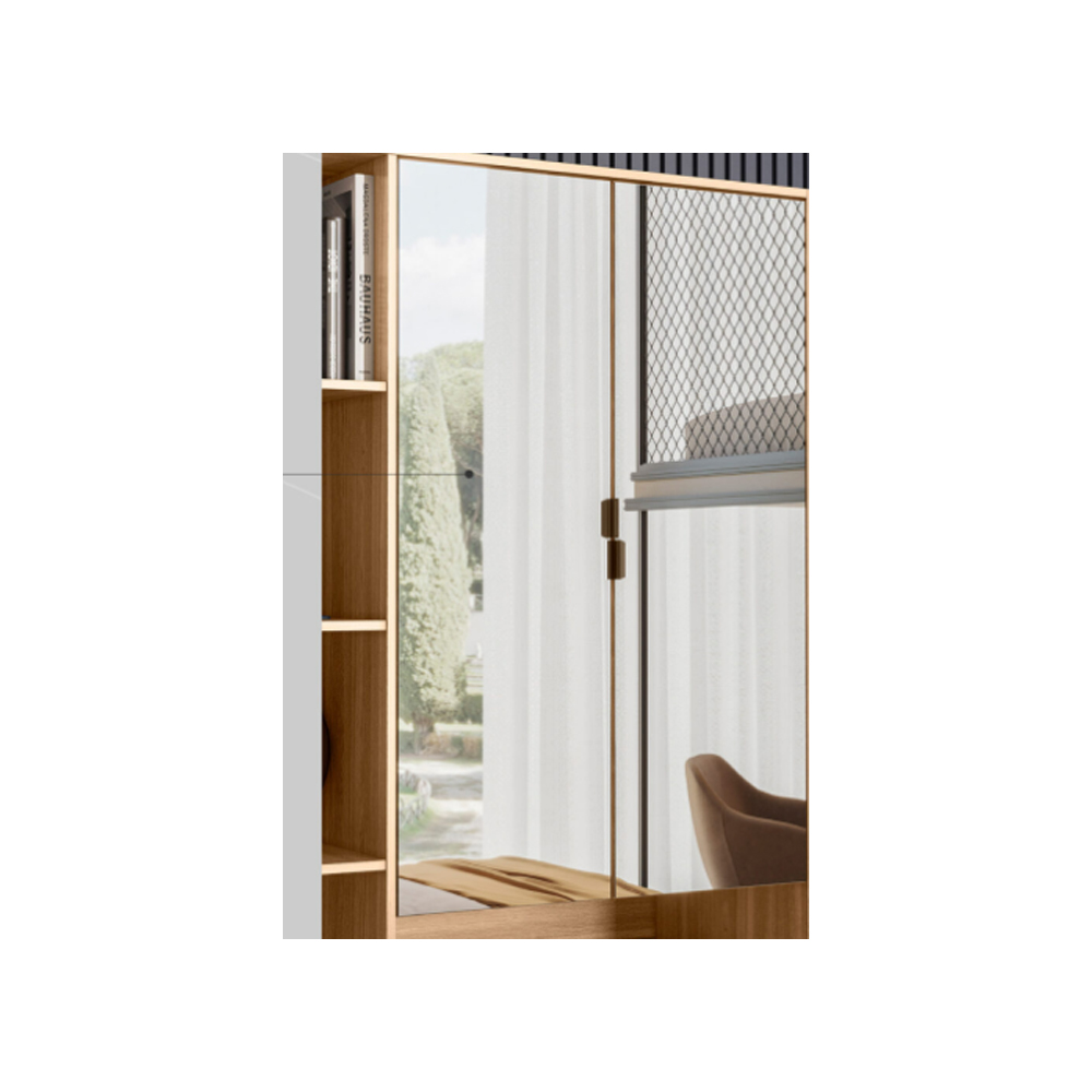 Ropero Placard Multiuso 2 Puertas 2 Cajones Varios Estantes - Imagen 4