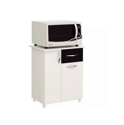 Mueble Cocina Multiuso Microondas 2 Puertas 1 Cajon 506