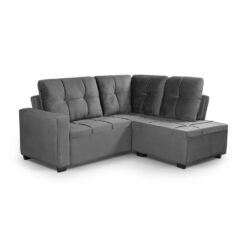 Sillon Sofa Esquinero Living 5 Cuerpos Tapizado Tela