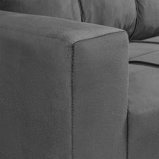 Sillon Sofa Esquinero Living 5 Cuerpos Tapizado Tela - Imagen 4