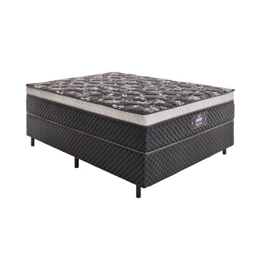 Colchon Queen Resortes Eurotop Opala Alta Densidad - Imagen 2