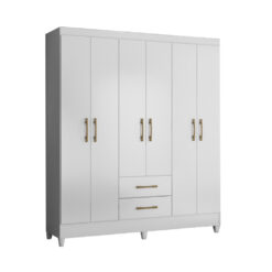 Roperos Placares 6 Puertas 2 Cajones Dormitorio Panama