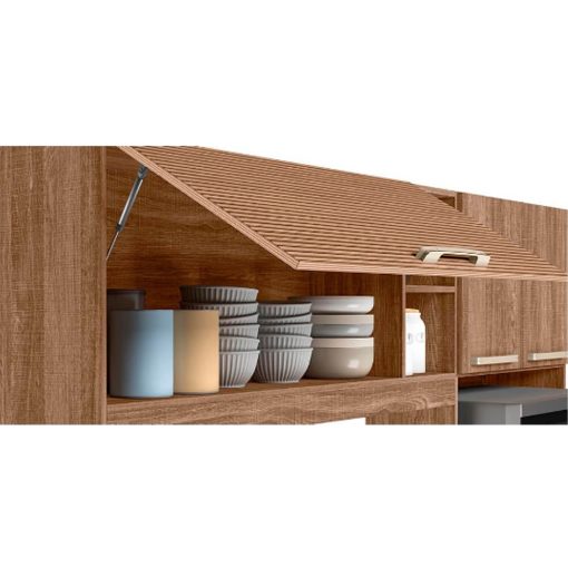 Mueble De Cocina Kit Completo 7 Puertas 3 Cajon Amoblamiento Carvalho - Imagen 5