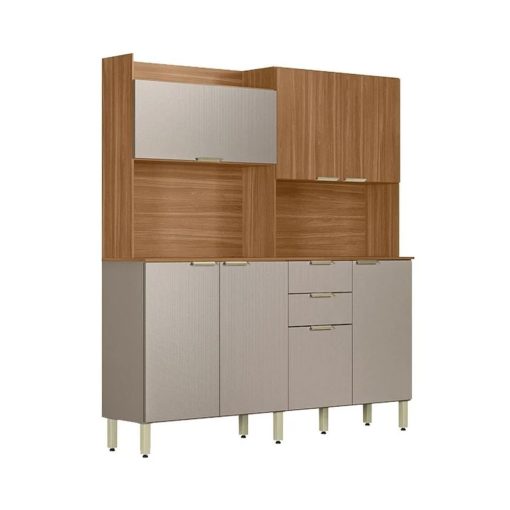Kit De Cocina Completo 7 Puertas 2 Cajones 100% Mdp