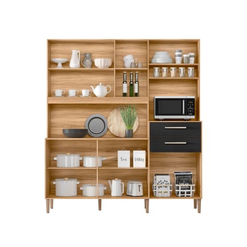 Mueble Cocina Bajo Mesada Aereos Kit Completo Yara - Imagen 2