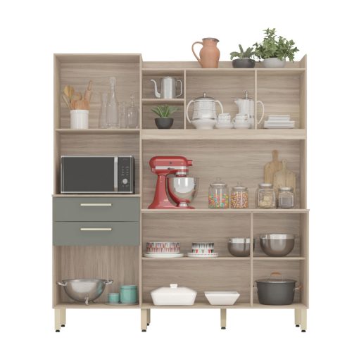 Mueble De Cocina Kit Completo Puertas Cajones Amoblamiento - Imagen 3