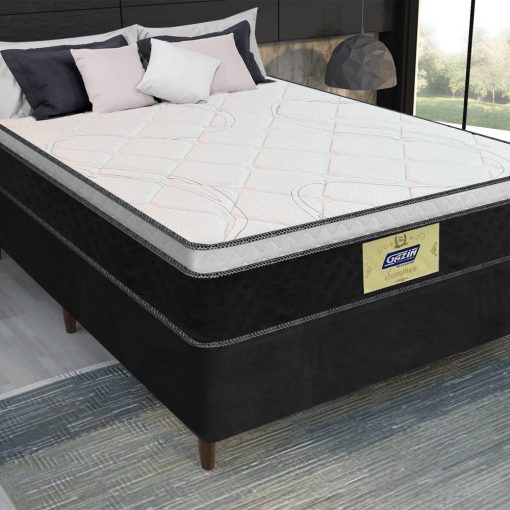 Sommier 1 Plaza Espuma Alta Densidad 150kg Altura 24cm - Imagen 2