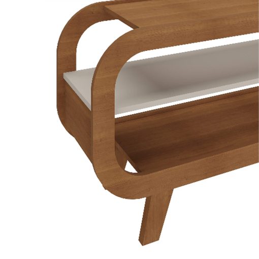 Rack Tv Living Hasta 60 Pulgadas 1 Estante Diseño Moderno - Imagen 4