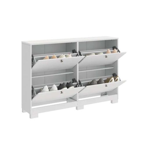 Comoda Zapatera Dormitorio 4 Puertas Con Patas - Imagen 3
